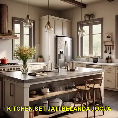 kitchen set jati belanda jogja